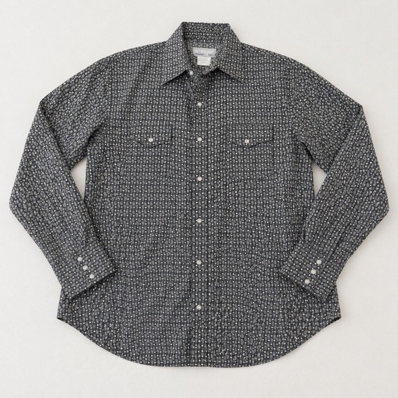Wrangler Other - Wrangler Wrancher Pearl Snap Shirt L Paisley Print Cowboy Western Button Up